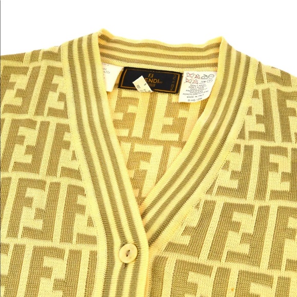 FENDI FF Monogamous Zucca Vest, Small - Picture 5 of 8